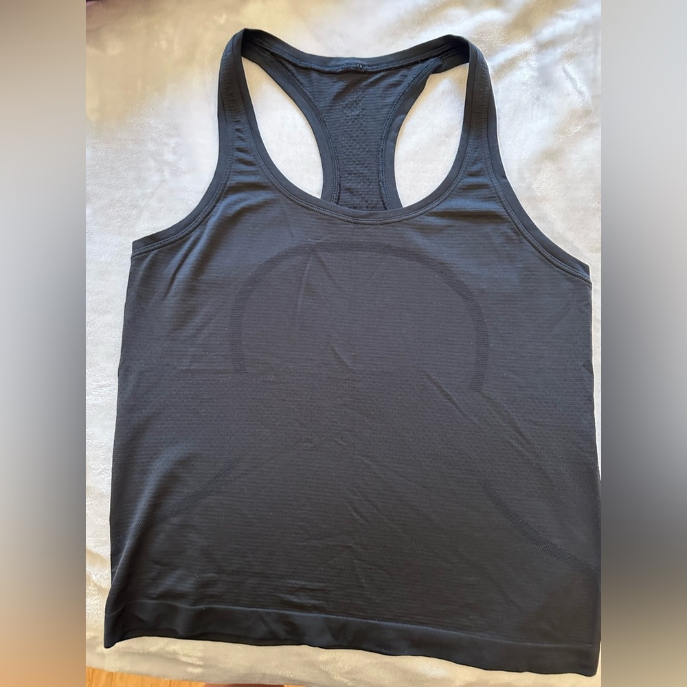 LULULEMON Black Racerback Tank Top